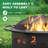 Patio 30 in. Round Steel Fire Pit