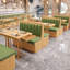 Banc de restaurant Simple Leisure Cafe