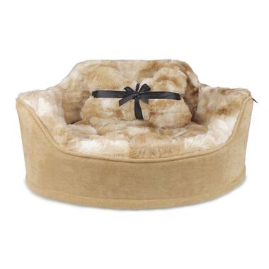 Large Sheepskin Cat Bed Sheepskin Dog Bed Cat Pouf Dog Pouf