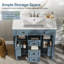 Meuble-lavabo sur pied 36 po avec lavabo 36 po, 2 tiroirs, 2 organisateurs de porte