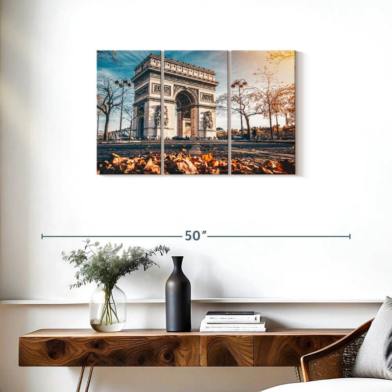 Sebbie l'Arc de Triomphe, H 20 po x l 33 po