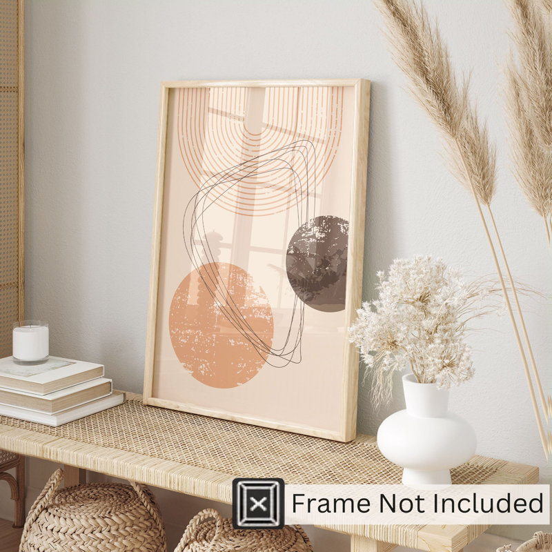 «Abstract Bohemian Balance II», reproduction d'art non encadrée, H 16 po x l 12 po