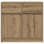 Sideboard With Drawer 80X34x76 Cm Engineered Wood-1128591421