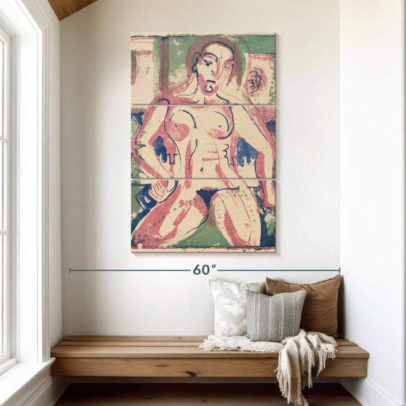 Leisha femme nue 1927, H 50 po x l 32 po