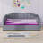 Upholstered Daybed With Underneath Storage-476695325