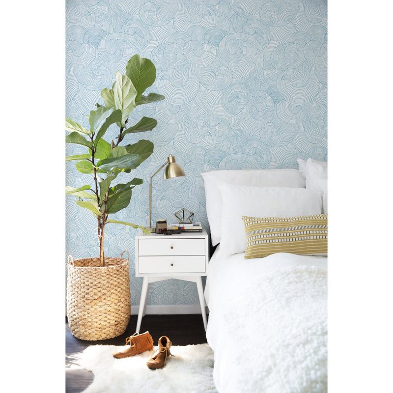 Catara Matte Peel and Stick Mural, 416 x 254cm