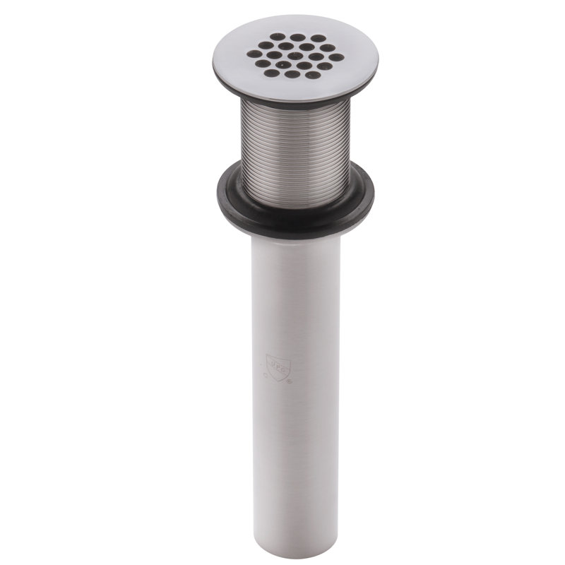 Grille d'évier de salle de bain 1,5 ", Nickel brossé