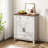 Farmhouse Storage Cabinet, 3-Tiers Adjustable Shelf-1473186916