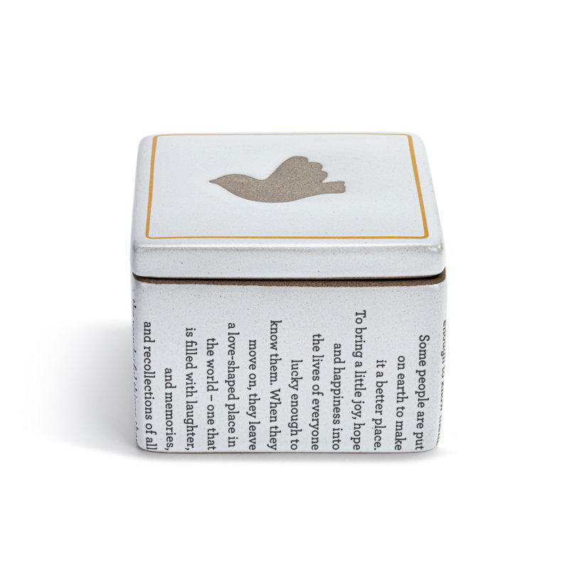 Stoneware Decorative Box