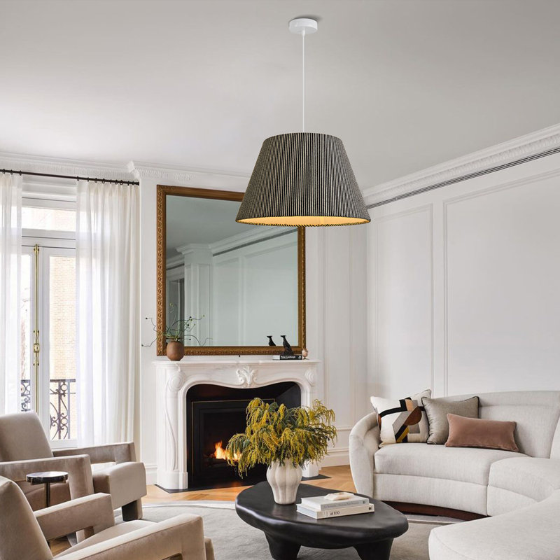 Luminaire suspendu tambour Boho Coolie