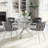 47in Round Glass Dining Set-2106270937-2106270932-2087754964