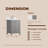 Itia Single Bathroom Vanity Set-592485758