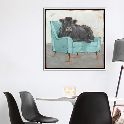 " Moo-ving In IV - Black " by Ethan Harper