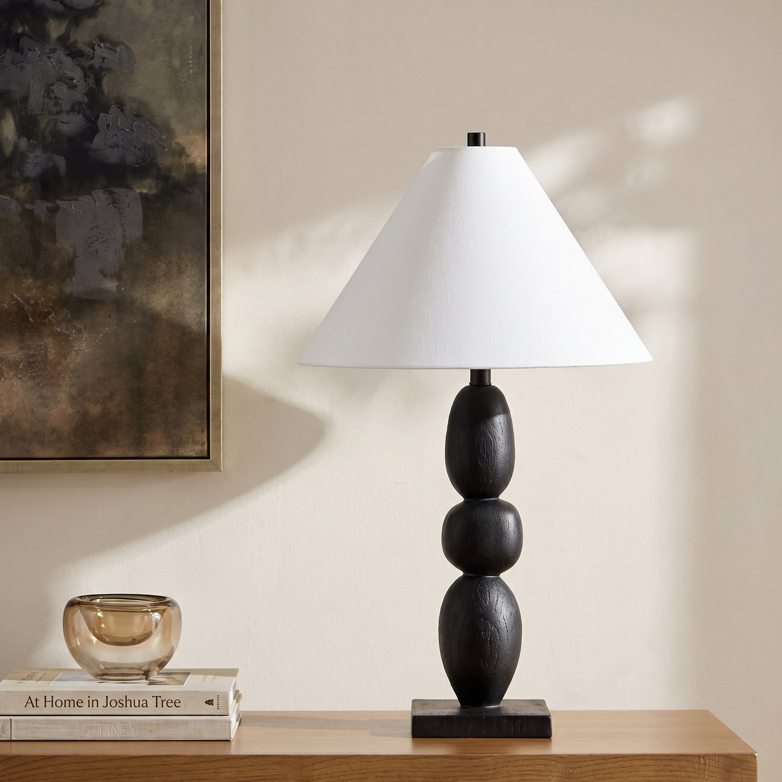 Table Lamp, Black