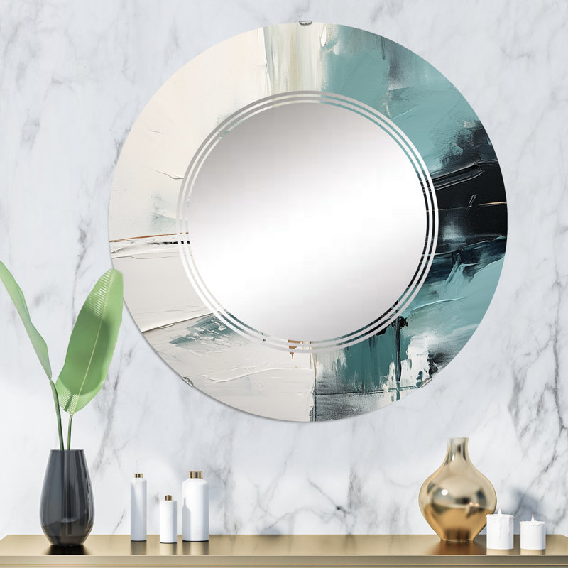 Miroir mural Wiebren, 32 po x 32 po