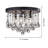 Vanhook 4-Light Crystal Flush Mount