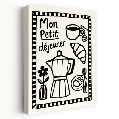Art mural français matin