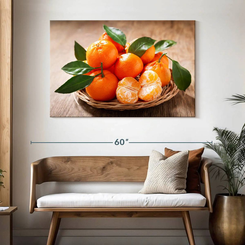 Mandarines servies Yarlin, H 32 po x l 48 po