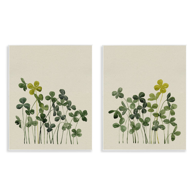Ensemble de 2 plaques murales Minimal Hidden Gems, design par Grace Popp