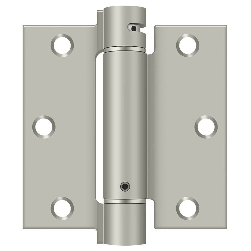64'' x 64'' Steel Surface Mount Hinge, Brushed Nickel