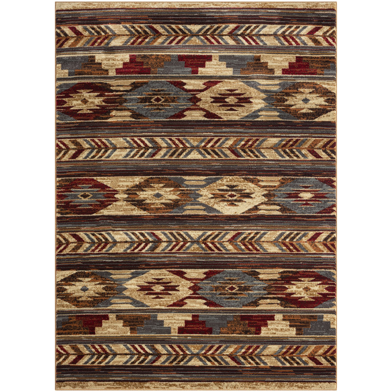 Calica Southwestern Indoor Rug, Rectangle 2'3" x 3'3"
