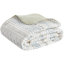 Courtepointe double / grand en microfibre, taupe et bleu, double / grand réversible bleu, pour une chambre à coucher moderne