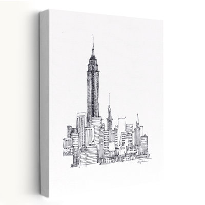 Global Inspired And Minimalist Empire State No Border