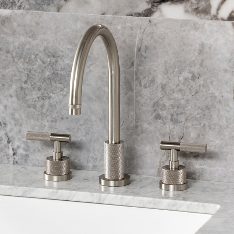 Robinet de salle de bain Kingston, Nickel brossé