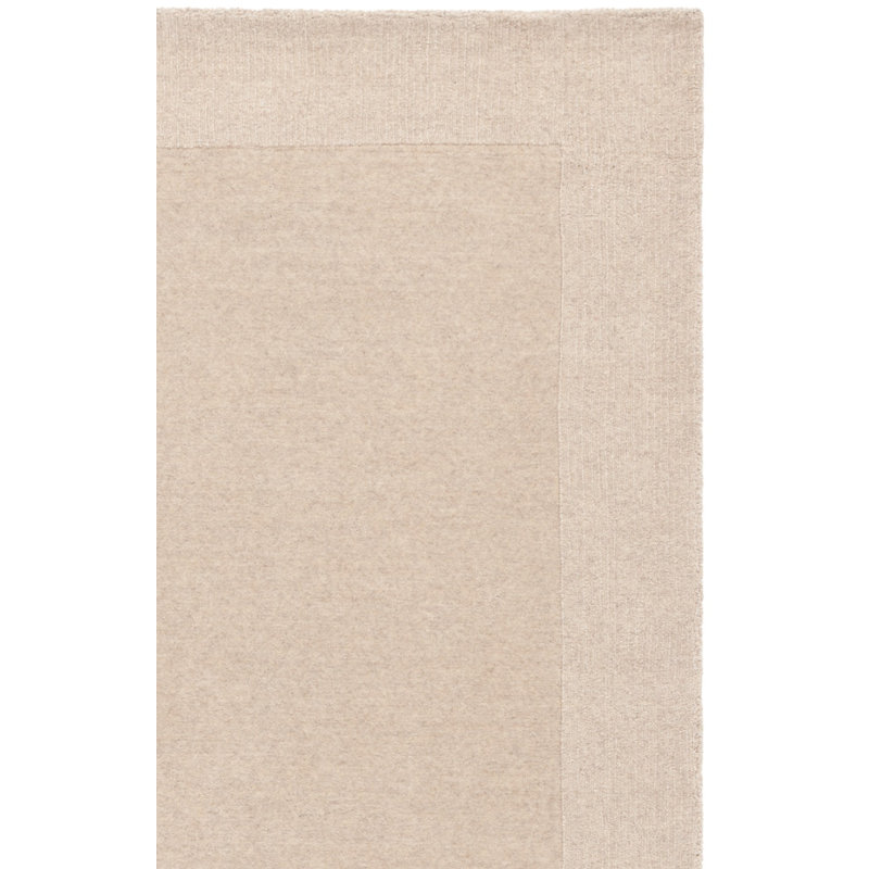 Metro 807 Hand Loomed 80% Wool; 20% Cotton No Pattern Rug, Rectangle 4' x 6'