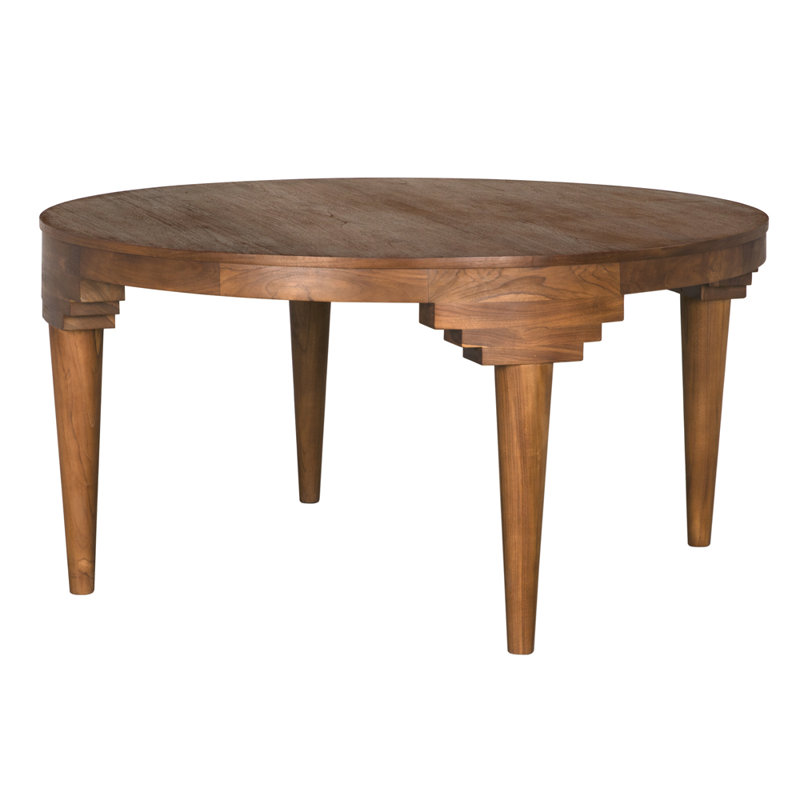 Davis Round Solid Wood Dining Table