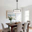 5 - Light Dimmable Drum Chandelier-672381151