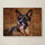 «German Shepherd» de Vidur, impression sur toile tendue-22067357