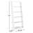 Eileen Blanc 74" H x 34.25 W Ladder Bookcase-4304347