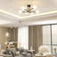 Hesperus Glass Semi Flush Mount