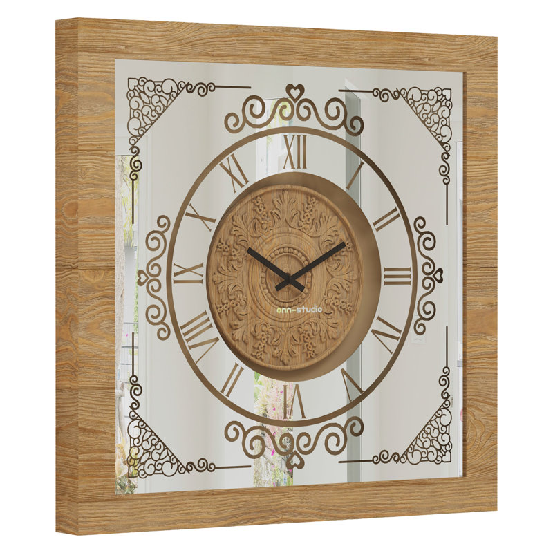Benito Wood Wall Clock