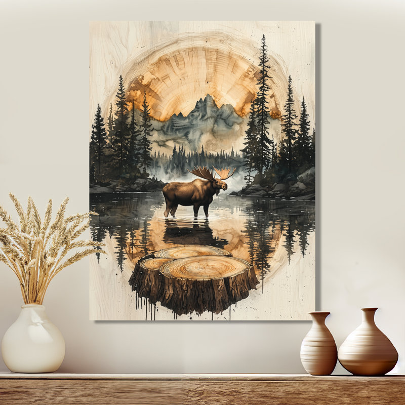 Goran - animaux, reproduction d'art sur toile, Toile tendue, Ne s’applique pas, H 20 po x l 12 po