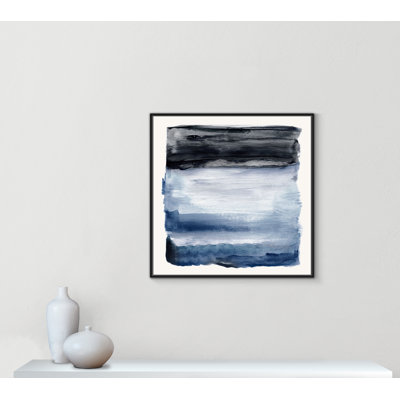 Navy Sky I Print by Nan