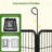 Panel Metal Exercise Pen With Door-88637738