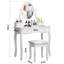 Dunreith Dressing Table with Mirror