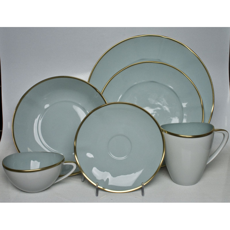 Powder Porcelain Appetizer Plate