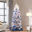 Pre-lit Pencil Artificial Christmas Tree-1244065629