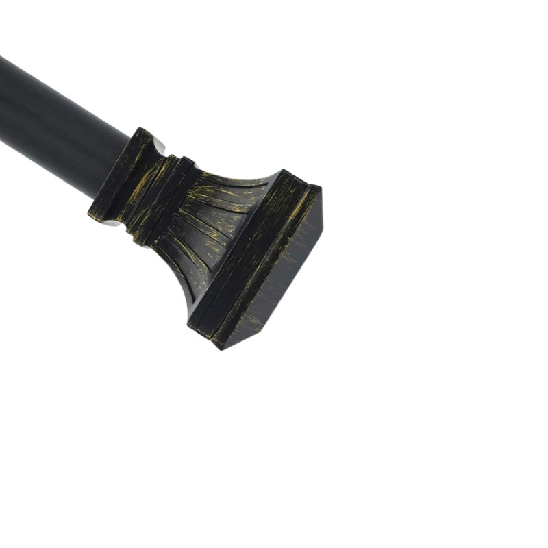 Ensemble de quincaillerie ajustable 1 po Fort Calhoun, H 1 po x l 48 po x P 7 po, Doré brulé
