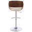 Tabouret de bar réglable en chrome-1151249700