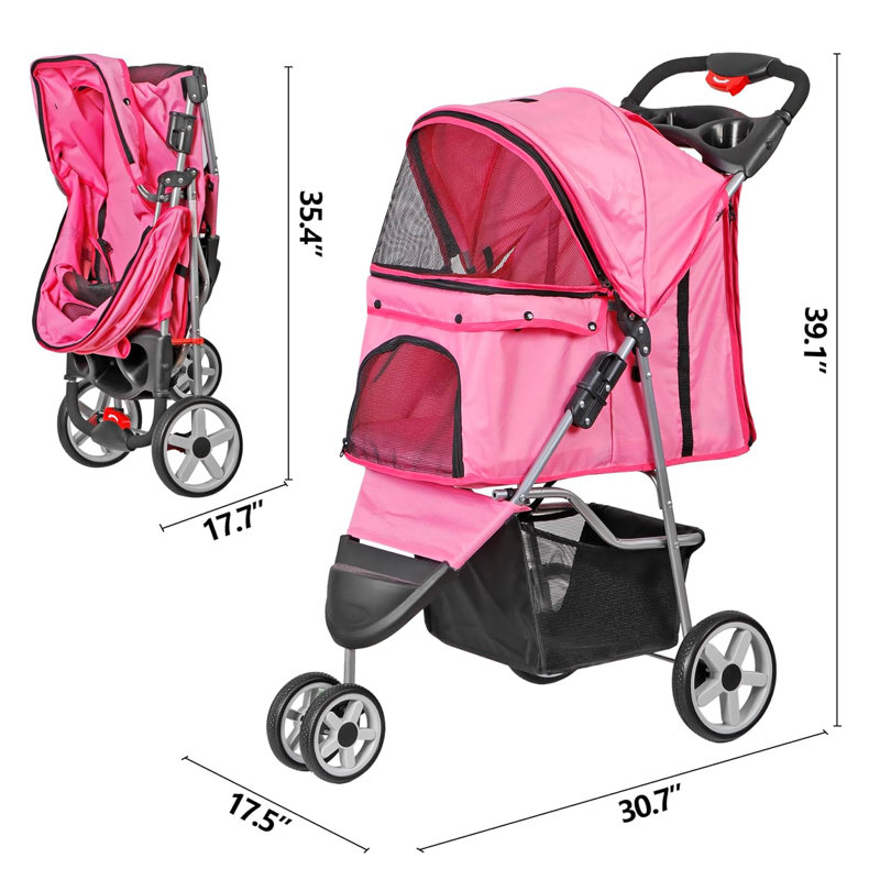 Poussette pour animaux de compagnie