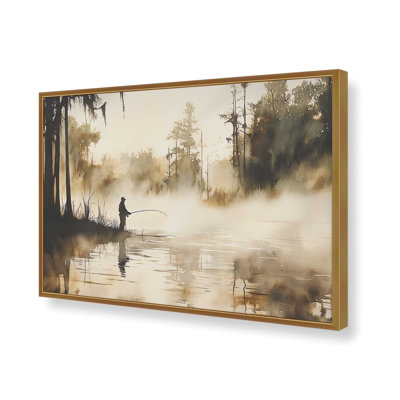 «Still Waters Cast», reproduction encadrée