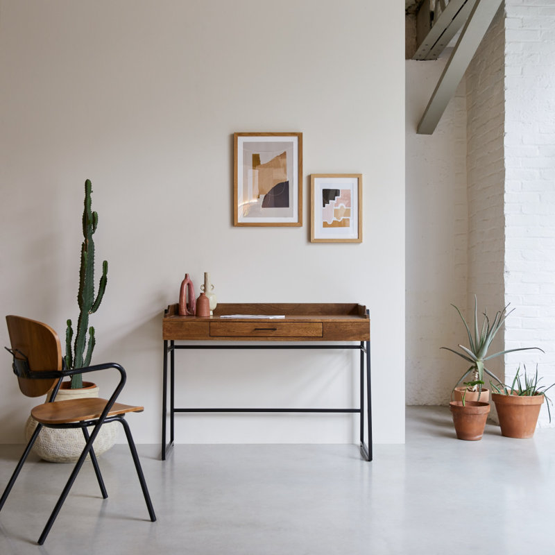 Hedda Solid Wood Writing Desk
