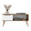 Table basse Basset, 1 tiroir, 1 tablette, 4 pieds