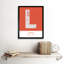 Luton England United Kingdom City Map by Wee Blue Coo - Single Picture Frame Typography
