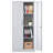 Heavy-Duty Metal Garage Storage Cabinet with Locking Doors and 3 Adjustable Shelves, Ideal for Secure and Organized Storage in Home, Office, and Classroom-1424800711