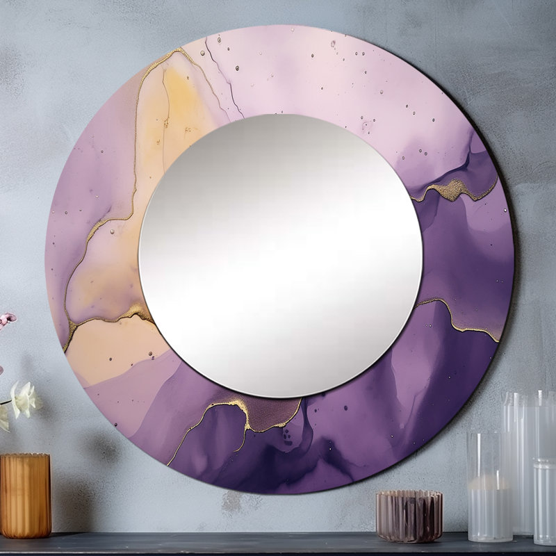 Miroir mural Sablu, 29 po x 29 po